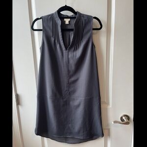 J. Crew Sleeveless Grey Shift Dress EUC